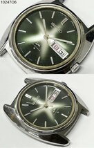 ★稼働品◎ SEIKO セイコー LM ロードマチック 5606-7230 23石 自動巻き デイデイト 3針 シルバー メンズ 腕時計 本体のみ 10247O6-18_画像2