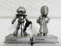 展示品+限定品　SQUARE　CHROME FIGURE　FINAL FANTASY Ⅷ　SQUALL ＆ RINOA　＆　FINAL FANTASY Ⅸ　ZIDANE ＆ GARNET　クロムフィギュア_画像5