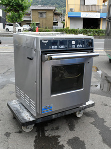 MU121 ◆2011年製 リンナイ 業務用 高速ガスオーブン RCK-10AS 卓上タイプ 都市ガス 13A 厨房機器