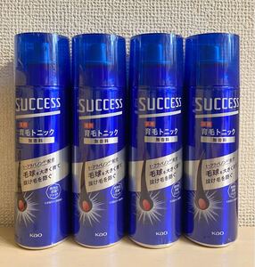 花王 サクセス 薬用育毛トニック 無香料 180g 4本