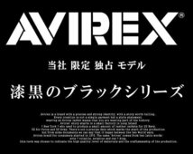 AVIREX 限定 ブラックシリーズ アビレックス 帽子 ハンチング キャップ メンズ 14911300 ■ 新品 1円 スタート_画像2