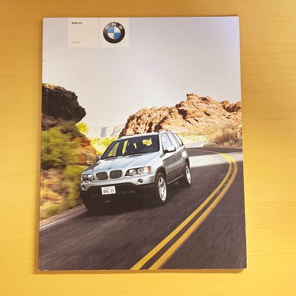 BMW X5 カタログ 2000年 9月1日 即決 送料無料!!