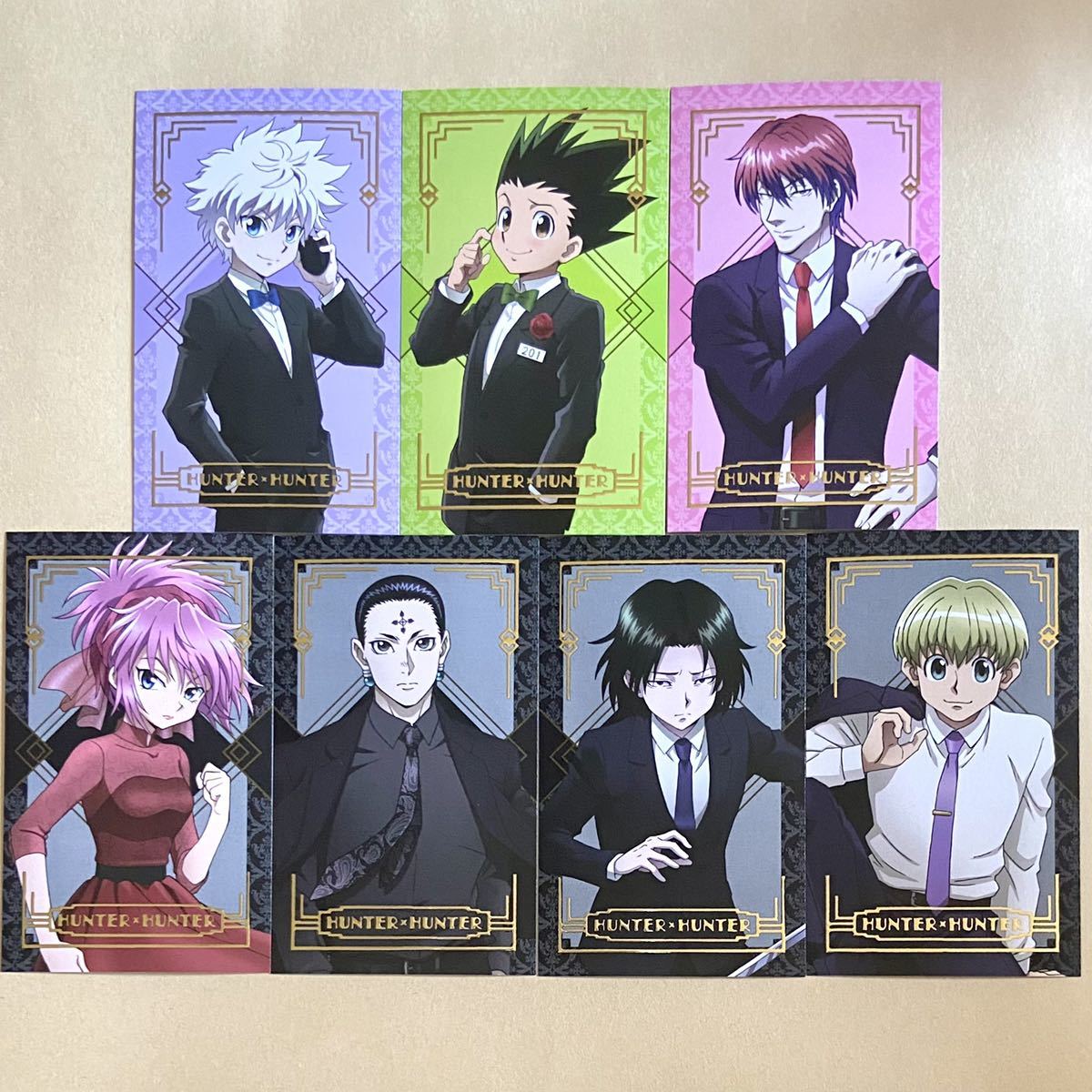 贈答品 ムービック HUNTER×HUNTER 旧アニメ 念能力測定シート クラピカ