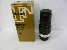 （32861）NIKON ニコン Nikkor Q C Auto 200mm f/4 ・望遠レンズ・フィルター・ジャンク品_画像1