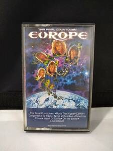 T3178　カセットテープ　ヨーロッパ Europe　The Final Countdown