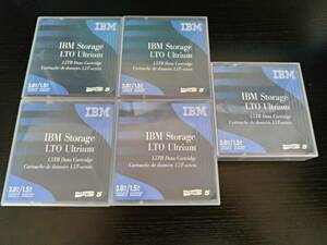 IBM Storage LTOテープ★LTO5 1.5TB/3.0TB★Ultrium5 バーコード付き