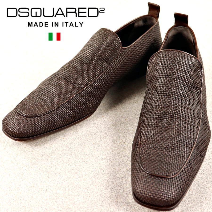 DSQUARED2 ディースクエアード ポインテッドトゥ 43 27cm eva.gov.co