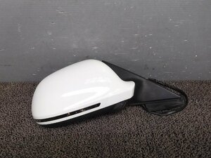 6638 Audi A3 8PCAX door mirror right LY9C