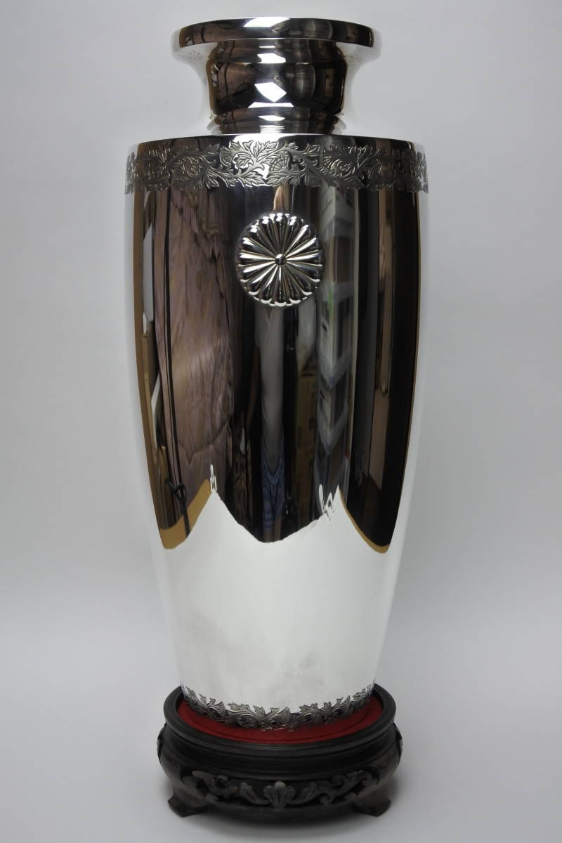2023年最新】Yahoo!オークション -純銀製 花瓶(銀製)の中古品・新品