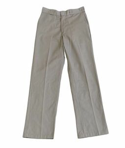 米国製 MADE IN USA ディッキーズ Dickies ワークパンツ チノパン 874SV シルバーグレー 実寸W75L84 [l-0370]