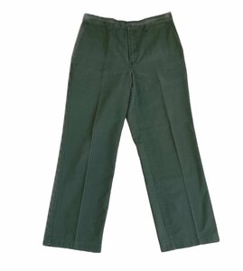 ニカラグア製 ディッキーズ Dickies ワークパンツ チノパン PT10OG グリーン 30UL 実寸W74L72 [l-0380]