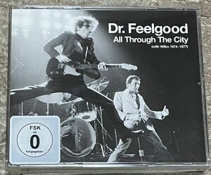 最安　ドクター・フィールグッド/Dr.Feelgood「All Through The City (with Wilko 1974-1977)」3CD+DVD/ウィルコ・ジョンソン