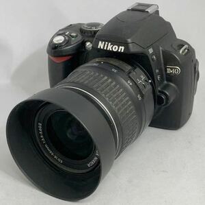 NN0707 006 動作未確認 現状品 Nikon ニコン D40 デジタルカメラ カメラ レンズ AF-S NIKKOR 18-55mm 1:3.5-5.6GⅡ ED 1円スタート