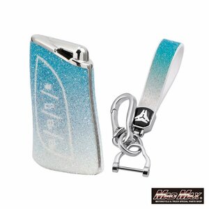  car supplies Lexus ek start si- diamond TYPE B 3 button type TPU soft key case blue / birthday Christmas [ mail service postage 200 jpy ]