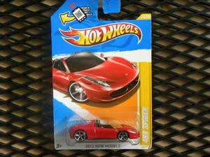 定形外発送可☆即決☆☆456 SPIDER FERRARI HW 2012 NEW MODELS