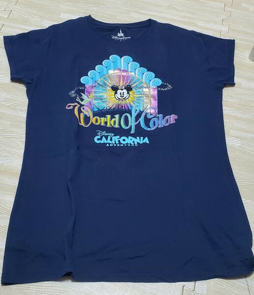 海外ディズニー カリフォルニアアドベンチャー ディズニーワールド Tシャツ ミッキー