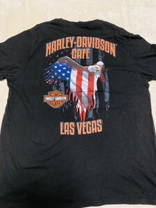Harley Davidson Cafe Las Vegas 半袖Tシャツ USA サイズ　2XL
