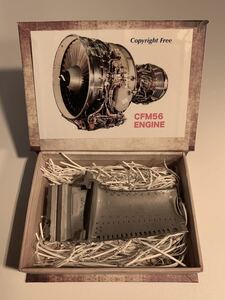 ジェットエンジン CFM56 高圧タービンブレード HPT Blade / 化粧ボックス付き 「希少」