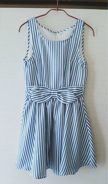 INGNI ストライプワンピース M イング