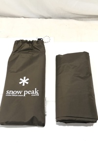 【送料無料】東京)snowpeak スノーピーク ヘキサイーズ1 グランドシート SDI-101-1 未使用