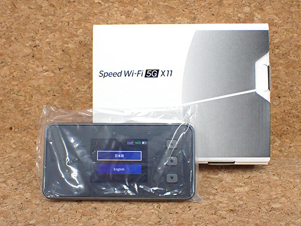 スペック **MeMe**様専用Speed Wi-Fi 5G X11 新品未使用 ルーター