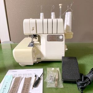 ②★整備済★ベビーロック 糸取物語 BL66 2本針4本糸ロックミシン