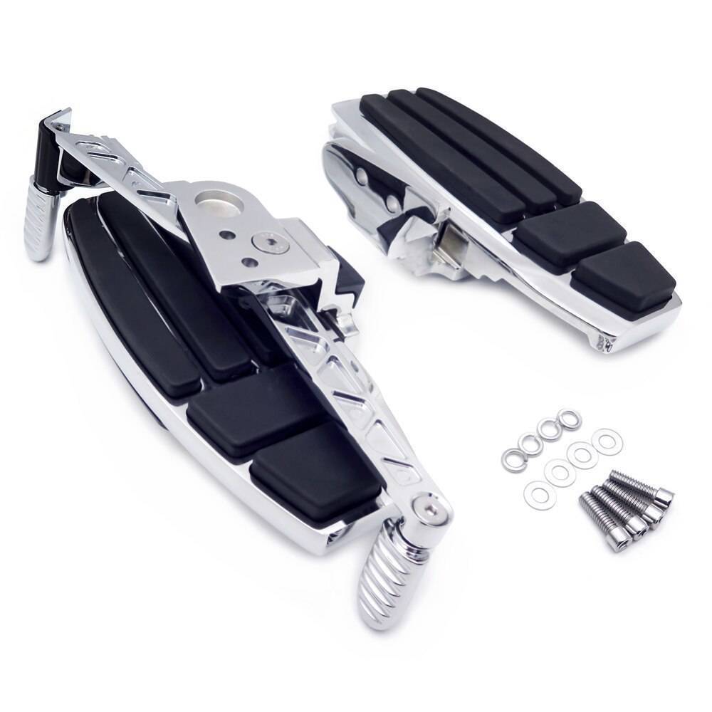 オートバイ部品クロームフロントドライバ床板 & ネジホンダゴールドウィング用GL1800 F6B