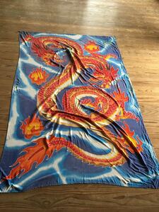  large furoshiki dragon Dragon rug cloth ....230148cm