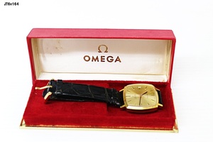 ◯佐川60サイズ JT6v164 OMEGA Geneva 腕時計 自動巻き 現在稼働