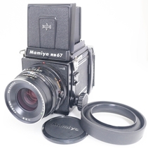 ○佐川急便80サイズ JT7V145 カメラ マミヤ Mamiya RB67 Professional S レンズ 1:3.8 f=90mm 動作等未確認_画像1