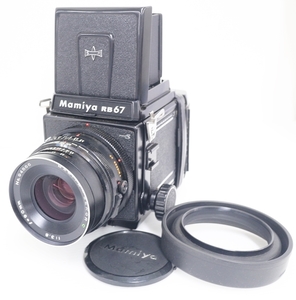 ○佐川急便80サイズ JT7V145 カメラ マミヤ Mamiya RB67 Professional S レンズ 1:3.8 f=90mm 動作等未確認