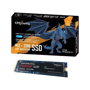 CFD製 SSD PG3VNF CSSD-M2B1TPG3VNF 1TB PCI-Express