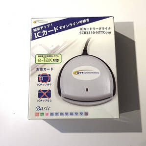 未使用 NTT Com ICカードリーダライタ SCR3310-NTTCom