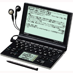 ■展示品■ペン欠品■シャープ PW-LT320 英語強化 手書き機能34コンテンツ5.5型HVGA液晶Wバックライト字幕リスニング機能充電地対応 