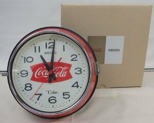 ★新品・未使用★　250個限定　SEIKO　 セイコー　 掛け時計　 コカ コーラ 　ヴィンテージ 　 AC201R　 　