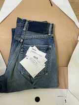 22FW visvim SS JOURNEYMAN PANTS TACKED DMGD サイズ1 新品未使用_画像4