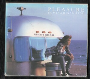 Ω 久松史奈 1993年 10曲入 特典付 CD/プレジャー PLEASURE/MAYBE 微笑みながら 収録/チャゲトルズ NO-ARASHI 脳嵐