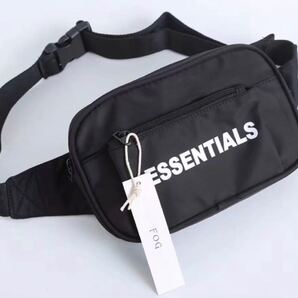 ESSENTIALS エッセンシャルズ ボディウエストバッグ 未使用品 ブラック