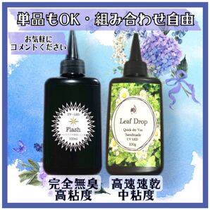 2種レジン液100g お試しセット