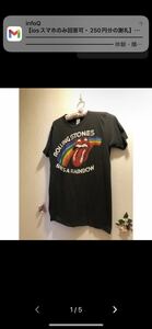 新品未使用　ローリングストーンズ　TシャツサイズMユニセックス