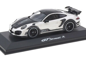 テックアート 1/43 GT ストリート R ホワイト 150台限定　ポルシェ 911 992 ターボS ベース TECHART 1:43 GT street R 91992143004