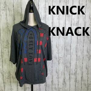 KNICK KNACK★フード付き カットソー★サイズM　6-75