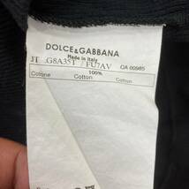 Dolce & Gabbana★ドルチェ&ガッバーナ★コットン Vネック カットソー★サイズ46　8-62_画像9