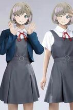 【新品未使用】XLサイズ　ラブライブ スーパースター Liella! 結ヶ丘女子高等学校 女子 制服 アニメ コスプレ cos 衣装 ハロウィン 仮装_画像7