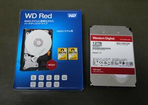 ☆★ WD Red １２ＴＢ 3.5インチ SATA6G WD120EFAX 使用時間の少ない中古 ＨＤ ２ ★☆