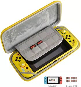 Nintendo switch対応・ケース、スイッチ保護カバー (1漫画の猫)