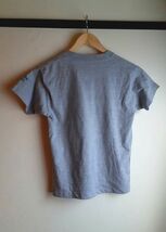 グレー ブルーヤシの木 半袖 コットン Tシャツ Sサイズ_画像2