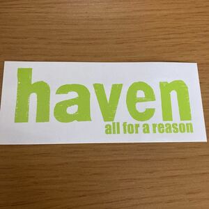 haven「all for a reason」特典 ステッカー 非売品