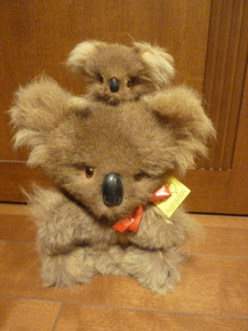  price cut [ ultimate beautiful goods ] Australia genuine article. kangaroo. wool . made parent .. koala soft toy 