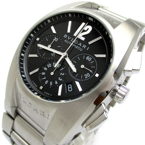 ブルガリ 時計 エルゴン クロノグラフ オート メンズ EG40SCH BVLGARI 腕時計 自動巻き EG40BSSDCH クロノ BOX